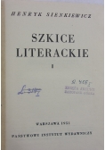 Szkice literackie