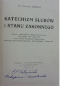 Katechizm ślubów i stanu zakonnego, 1930 r.