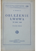 Oblężenie Lwowa  1930 r.