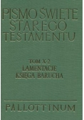 Pismo Święte Starego Testamentu, Tom X- 2