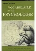 Vocabulaire de la psychologie