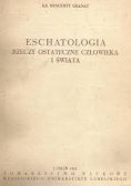 Psychologia rzeczy ostateczne człowieka i świata