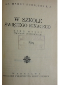 W szkole Świętego Ignacego ,1934r.