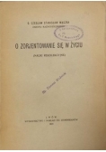 Mączka Czesław Stanisław - O zorjentowanie się w życiu, 1931 r.