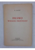 Prawo Wielkiej Przemiany, 1931 r.