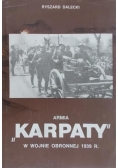 Armia Karpaty w wojnie obronnej 1939 r.