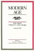 Modern Age. The Twenty-Five Years