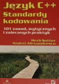 Język C++ Standardy kodowania