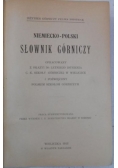 Niemiecko-polski słownik górniczy, 1913 r.