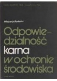 Odpowiedzialność karna w ochronie środowiska