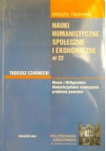 Nauki humanistyczne, społeczne i ekonomiczne nr 22