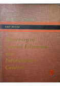 Directory of Special Libraries and Information Centers