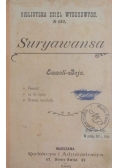 Suryawansa,1900 r.