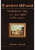Z historii refleksji nad obyczajem w oświeceniu