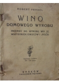 Wino domowego wyrobu, 1936 r.
