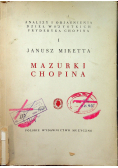 Mazurki Chopina Tom I 1949 r