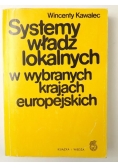 Systemy władz lokalnych w wybranych krajach europejskich