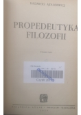 Propedeutyka filozofii, 1950 r.