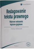 Redagowanie tekstu prawnego