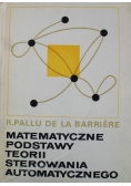 Matematyczne Podstawy Teorii Sterowania Automatycznego