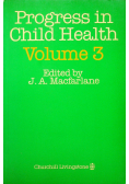 Progress in Child Health vol 3