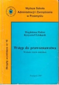 Wstęp do prawoznawstwa