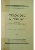 Celowość w naturze, 1928 r.