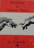 Introduction to quantum theory