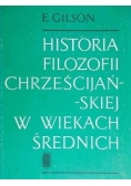 Historia Filozofii Chrześcijańskiej w wiekach średnich