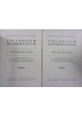Colloquium Mathematicum.Zestaw 2 książek