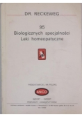 95 biologicznych specjalności , leki homeopatyczne