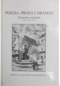 Poezja, proza i dramat