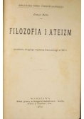 Filozofia i ateizm, 1909 r.