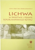 Lichwa w państwie i prawie republikańskiego Rzymu