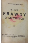 Więcej prawdy o Sowietach, 1933r.