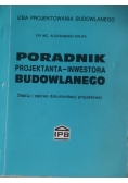 Poradnik projektanta - inwestora budowlanego