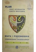 Mapa i przewodnik po uzdrowiskach dolnośląskich, 1948r.