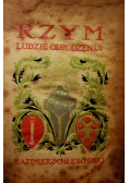 Rzym ludzie odrodzenia 1911r