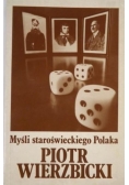 Myśli staroświeckiego Polaka
