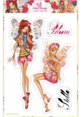 Naklejki dekoracyjne A3 kpl 4 ark. Winx
