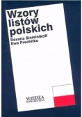 Wzory listów polskich