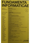Fundamenta informaticae volume 18