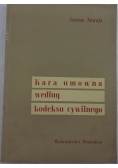 Kara umowna według kodeksu cywilnego