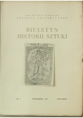 Biuletyn Historii Sztuki Nr 1