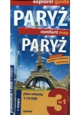 Paryż 3w1 Przewodnik atlas mapa
