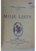 Moje listy, 1923 r.