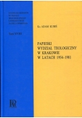 Papieski wydział teologiczny w Krakowie w latach 1954 - 1981
