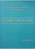 Relevance studies in Poland, volume 1