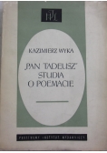 Pan Tadeusz Studia o Poemacie