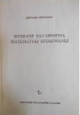 Wybrane zagadnienia matematyki stosowanej